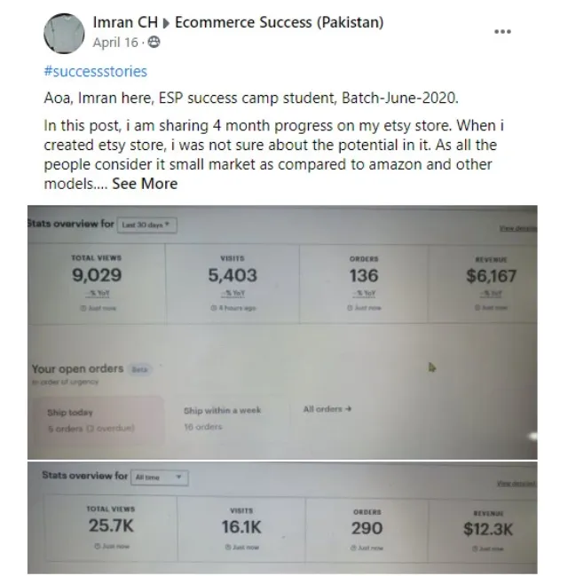 Student sales result 10